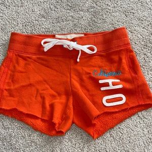 hollister sweat shorts
